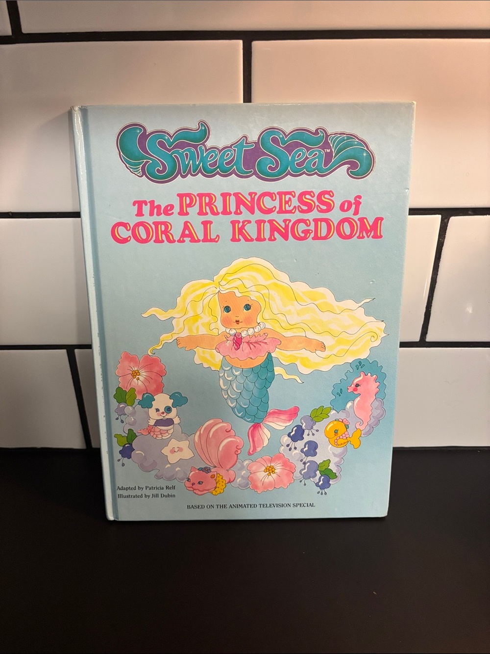 Vintage 1985 Sweet Sea: The Princess of Coral Kingdom Hardcover Book